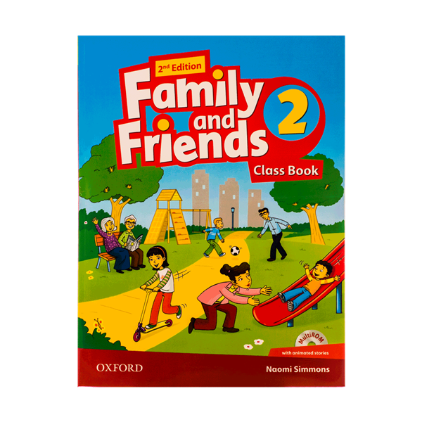 خرید کتاب Family and Friends 2nd 2 SB+WB+DVD - Glossy Papers